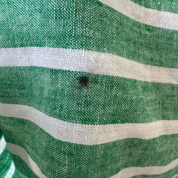 J Crew Striped linen-blend button-up shirt - Picture 8 of 8